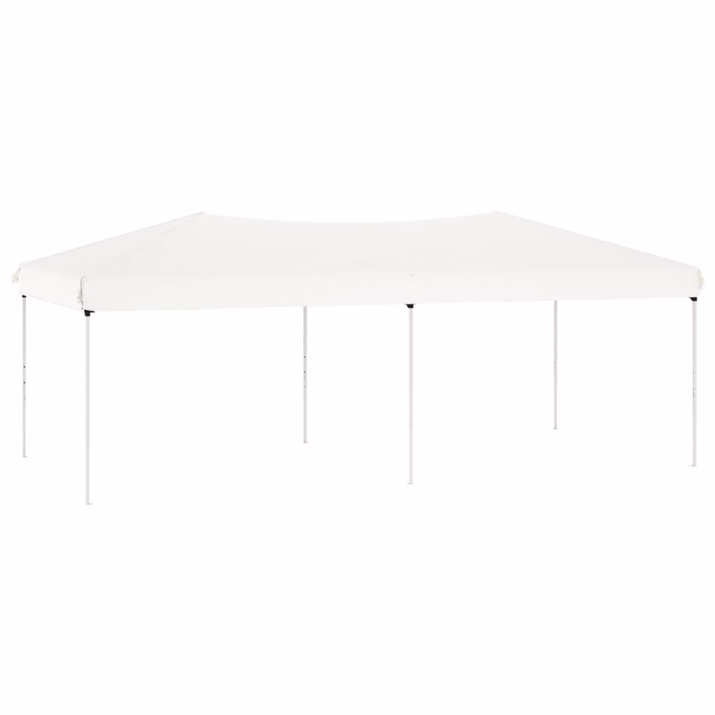 Tenda per Feste Pieghevole Bianco 3x6 m