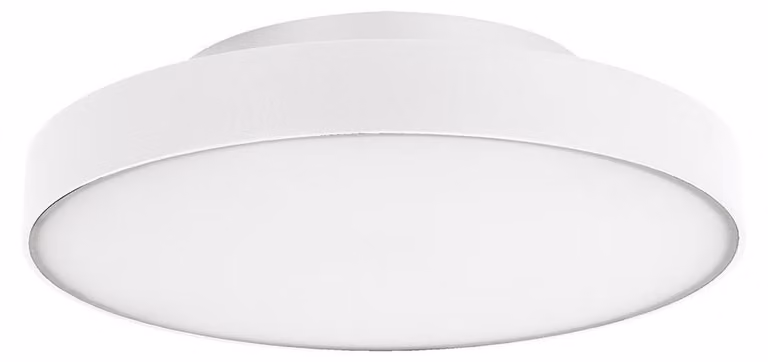 Plafoniera GPL351 Rotonda in Alluminio Bianco Opaco - 24W LED CCT Selezionabile 3000K/4000K IP65 - Gealuce per Esterni