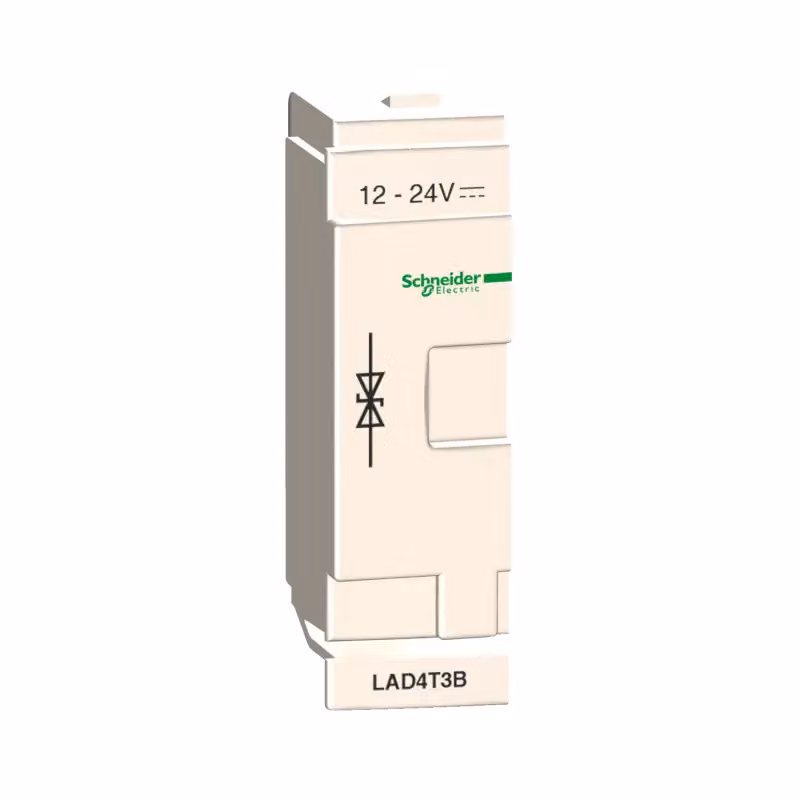 Modulo di cablaggio Schneider Electric, diodo speciale, 24 V CA/CC, per D40A/D65A LAD4T3B