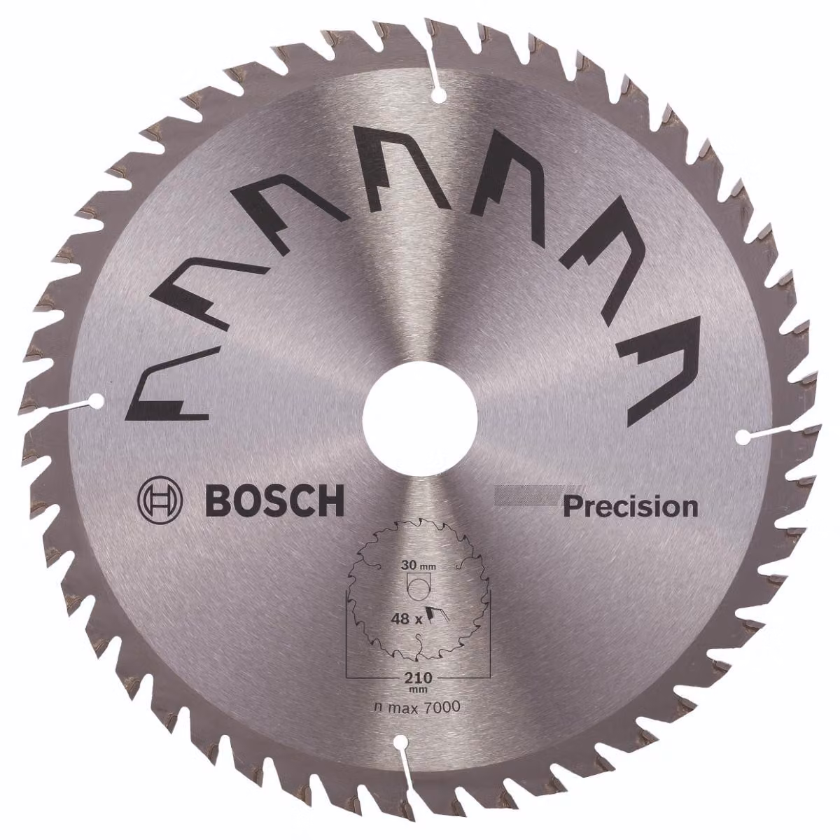Lama per sega circolare Bosch PRECISION, fai da te, 210 x 30/25, 48