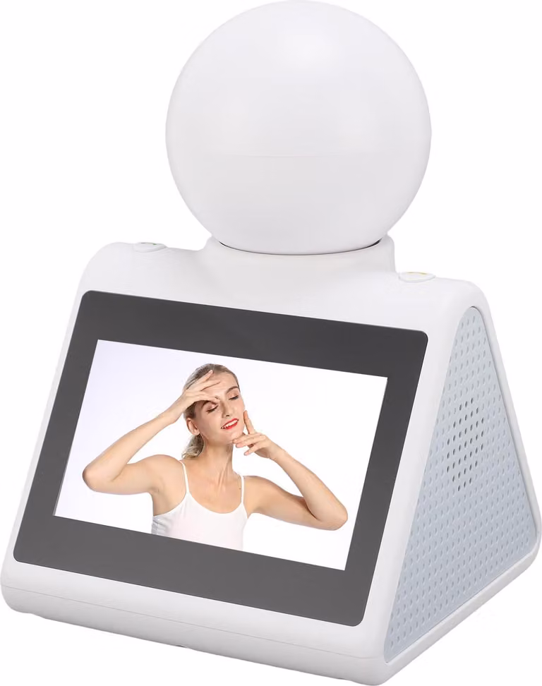 Videocamera bidirezionale HD, 2 MP, WLAN, sicurezza interna con chiamata con un solo clic, allarme intelligente per la casa, scheda di memoria da 128 GB