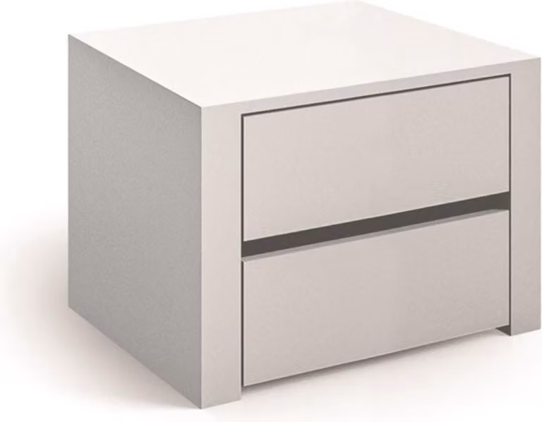 Cassettiera interna per armadio 2 cassetti colore bianco 45x44,5x43H Alice450