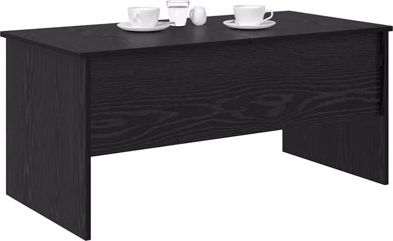 Tavolino da salotto Rovere Nero 102 x 50,5 x 46,5 cm