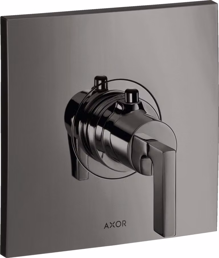 hansgrohe AXOR Citterio Thermostat 59 l/min Thermostat encastré à haut débit, poignée à levier, 39711330, 39711330