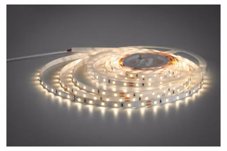 Striscia flessibile LED 24V 3000K IP00 5m - Nastro/striscia luminosa 24V bianco 38202003