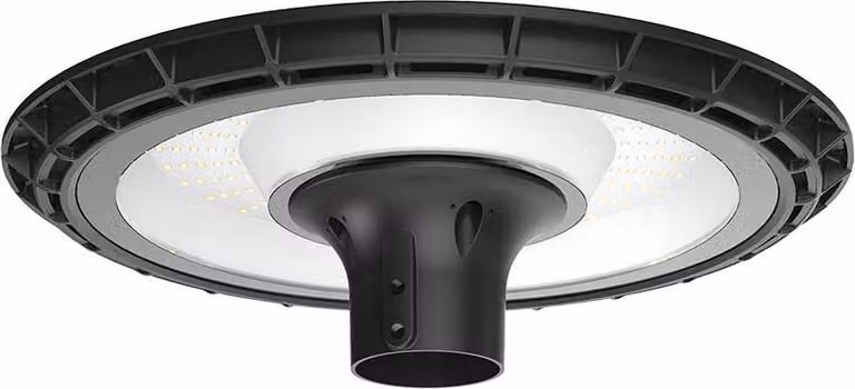 V-TAC VT-10121 Lampione LED da Giardino 120W pali ∅60mm Nero lampada 38x38x12cm 4000K IP65 - 23053