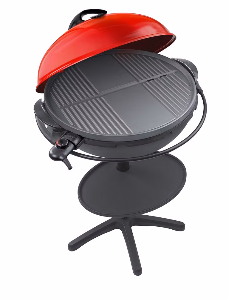 Steba BBQ grill elettrico a bollitore VG 400 da terra o da tavolo rosso/nero