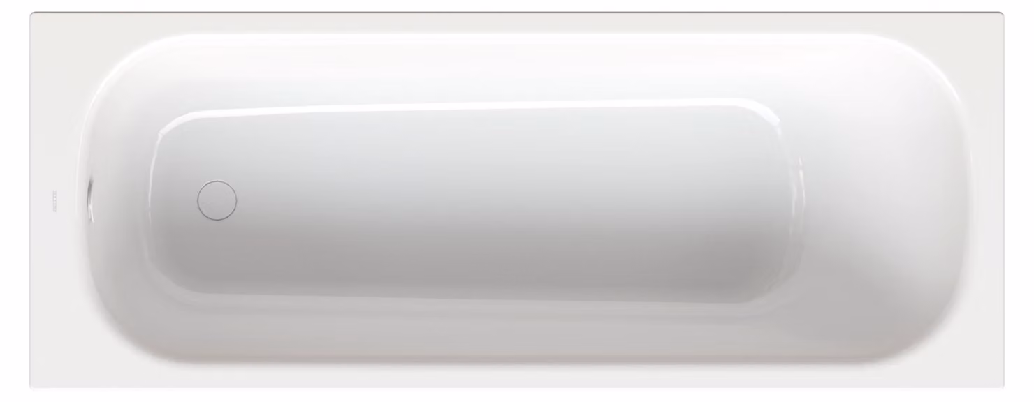 BetteClassic Baignoires rectangulaires, installation, 1 place, combinaison bain-douche, 1800x700x450mm, 1271-000AS, 1271-000AS