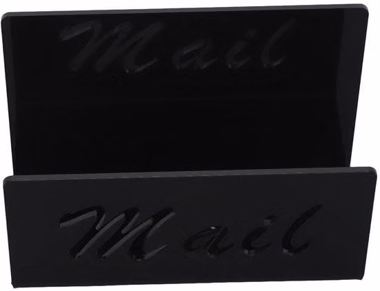 Organizzatore multifunzione per ufficio/casa - Portadocumenti A4 - Base antiscivolo in acrilico - Resistente ai graffi - Ideale per l'uso quotidiano