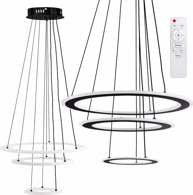 Lámpara Led TOOLIGHT LED G040-3CP Black0