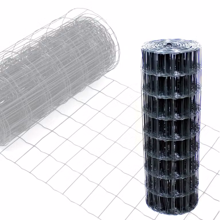 Recinzione per giardino, colore antracite, dimensioni 10 metri x 0,8 metri, con rete a maglia