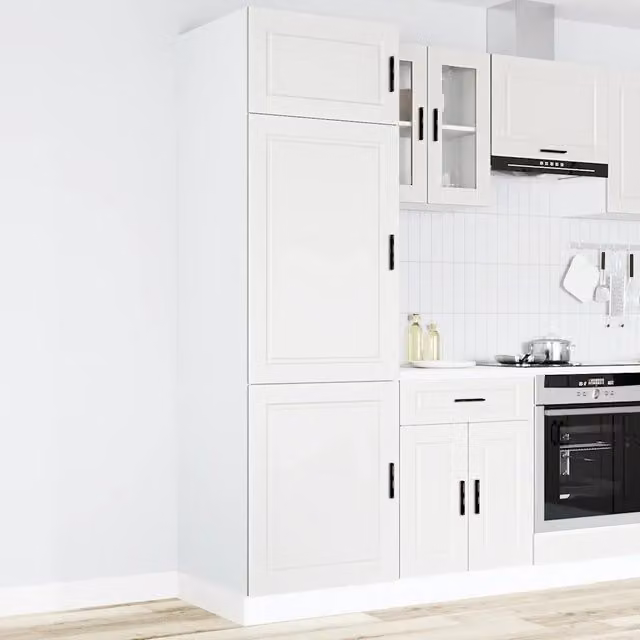 Armadio da Cucina Porto Bianco in Legno Multistrato 854107