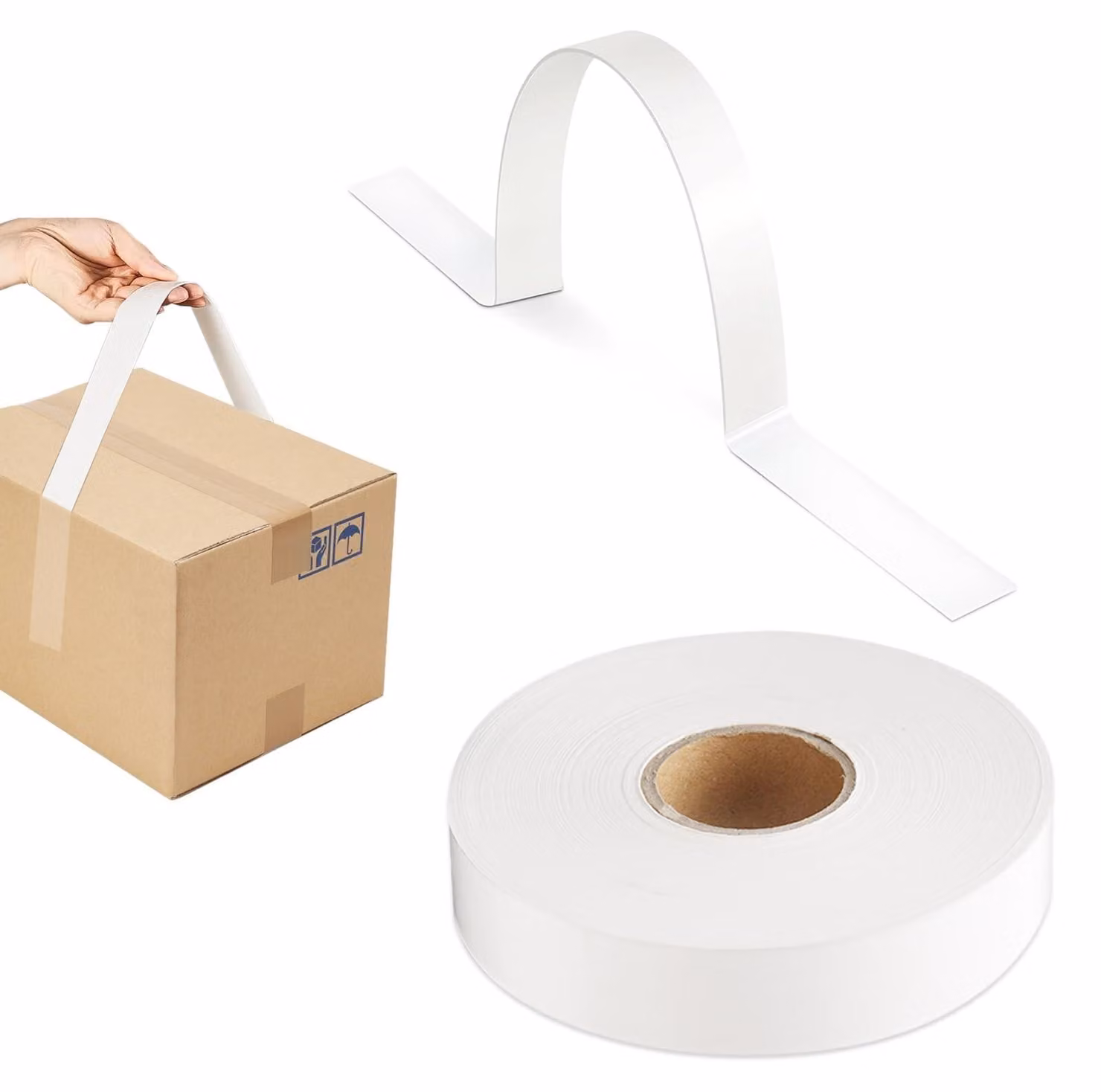 Solidchoice - 50 maniglie adesive per scatole