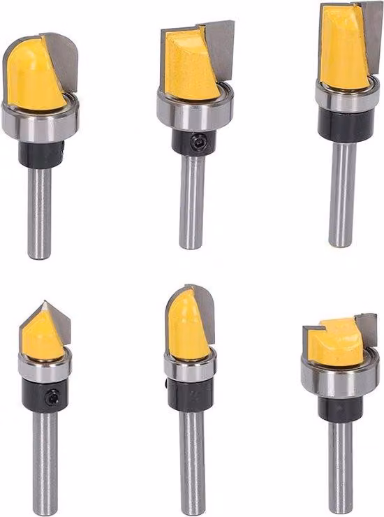 Punta per serrature da 6 mm per armadi in legno con rivestimento in PTFE