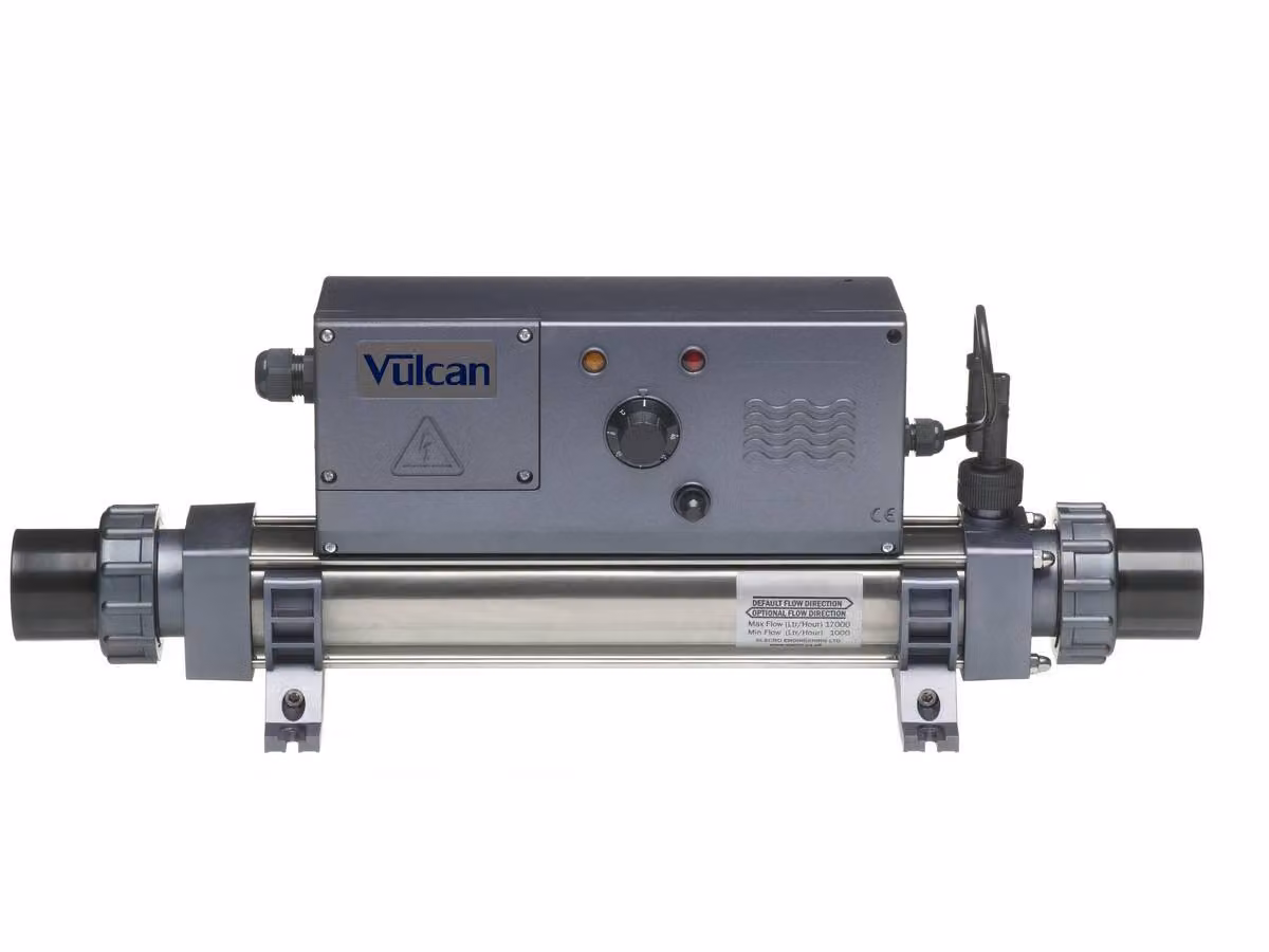 Riscaldatore elettrico analogico trifase 9kw Vulcan V-8T39V