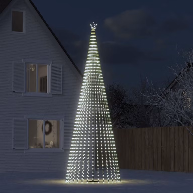 Maison Exclusive - Albero di Natale a LED, 1544 LED, luce bianca fredda, 500 cm
