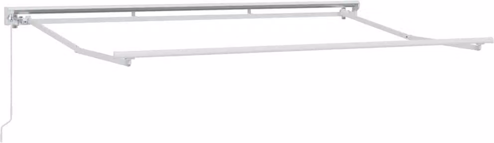 Struttura della tenda Regolabile Bianco 3,5 x 2 m Acciaio