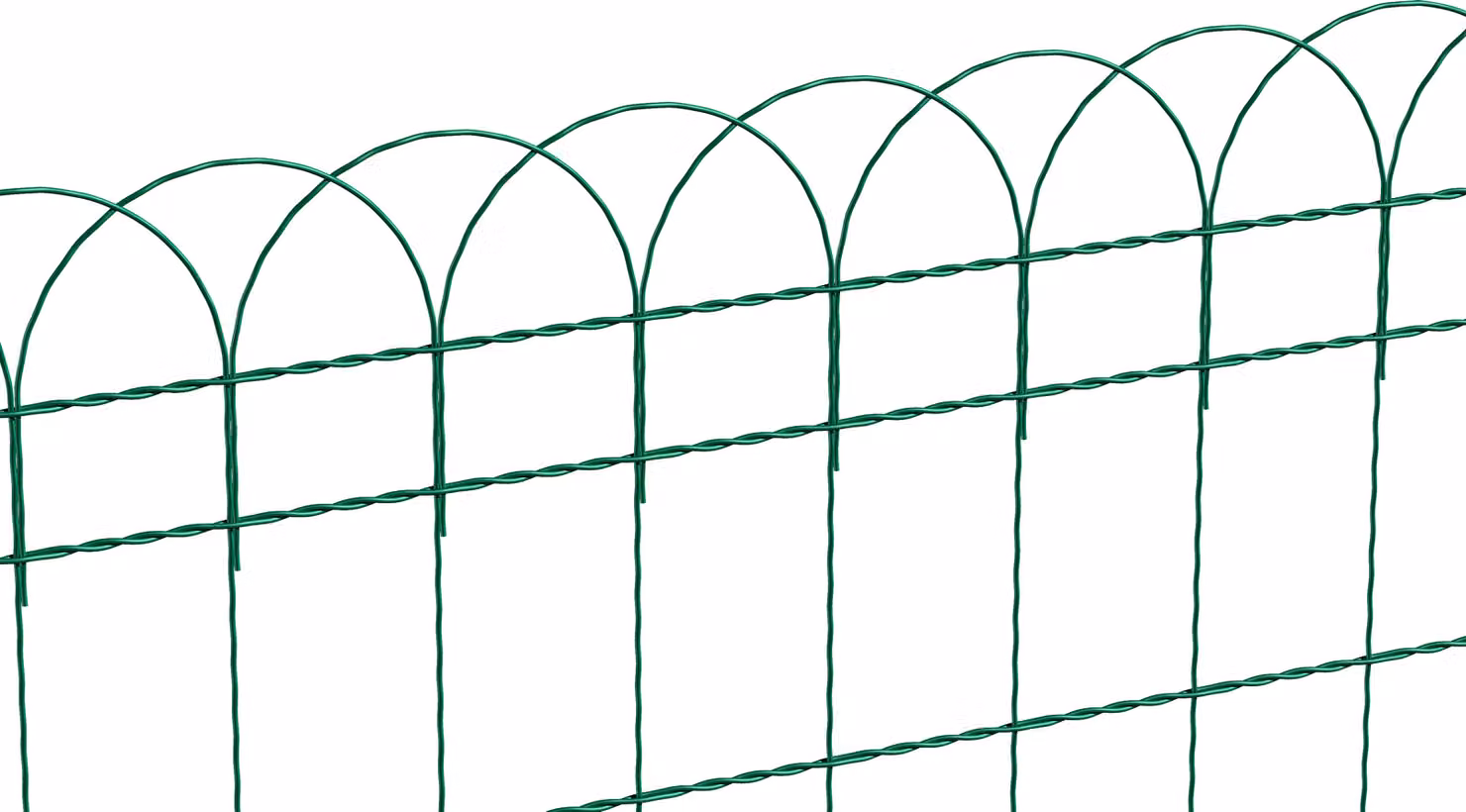 Alberts 611842 Rete ornamentale Rondo, verde, altezza 40 cm, lunghezza 10 m