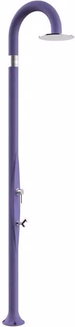 Doccia Tradizionale In Resina Funny Yin Con Miscelatore E Lavapiedi Colore Viola Cv-T325/4005