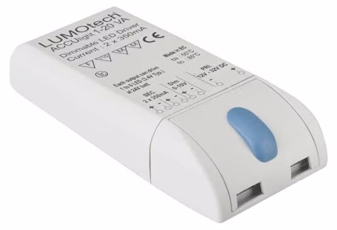Alimentatore Barthelme dimmerabile 10/12/24V 350/700mA LEDTREIB66
