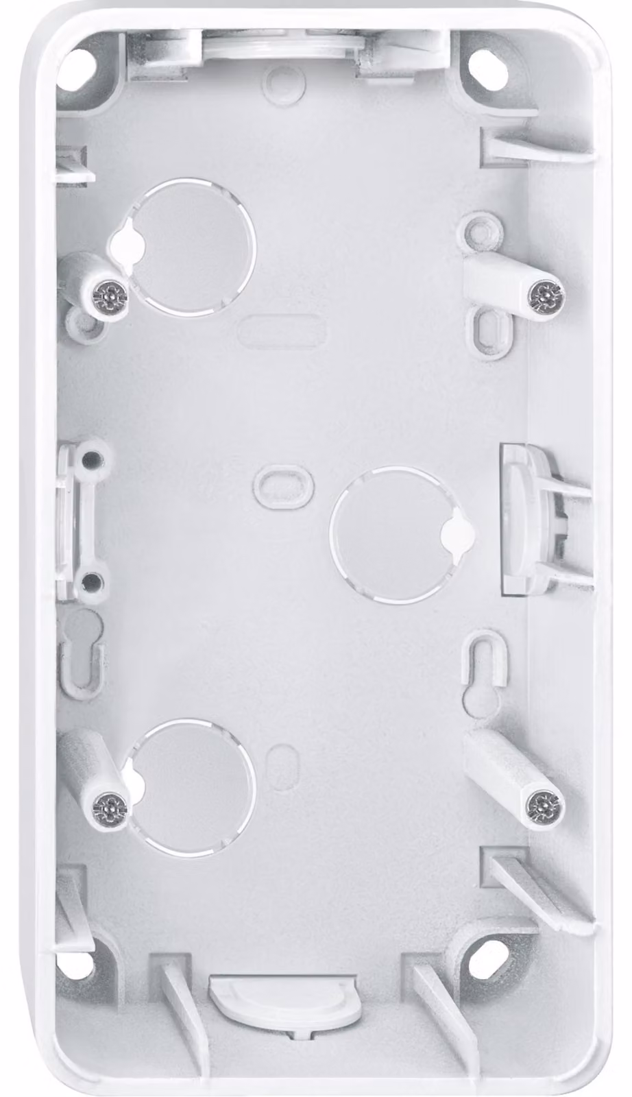 MERTEN Custodia da incasso a 2 vie 519219 1-M/ATE-M bianco polare lucido 519219 519219 (519219)