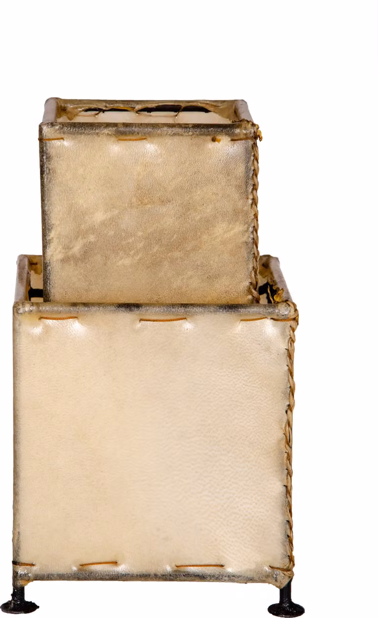 Lampada da tavolo orientale Lampada da comodino Afson Beige