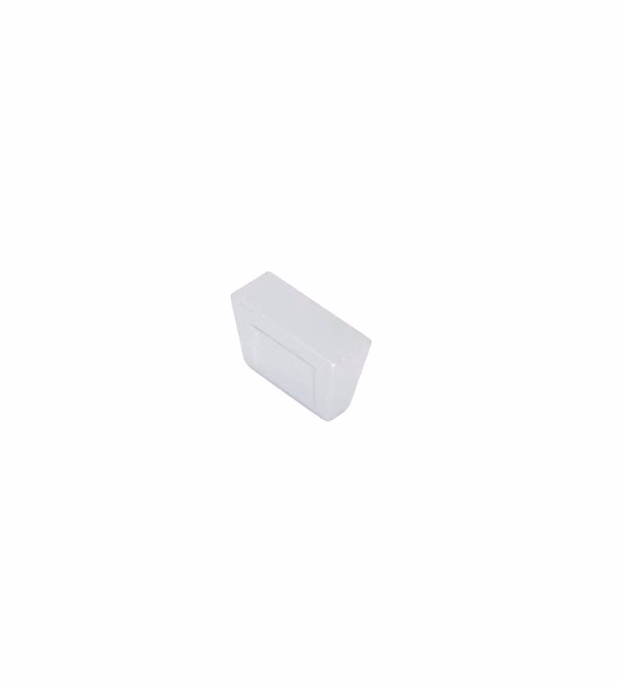Pomolo Trapezio Argento Mm.30X13