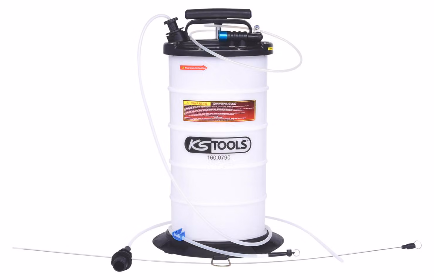 KS Tools 160.0790 Suction pump 9.5 liter including 4 probes