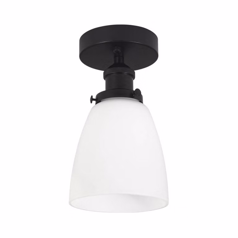 PR Home Plafoniera soffitto Kappa, dimmerabile, Nero, Soggiorno / Sala da pranzo, Metallo, Scandinavo, Plafoniera