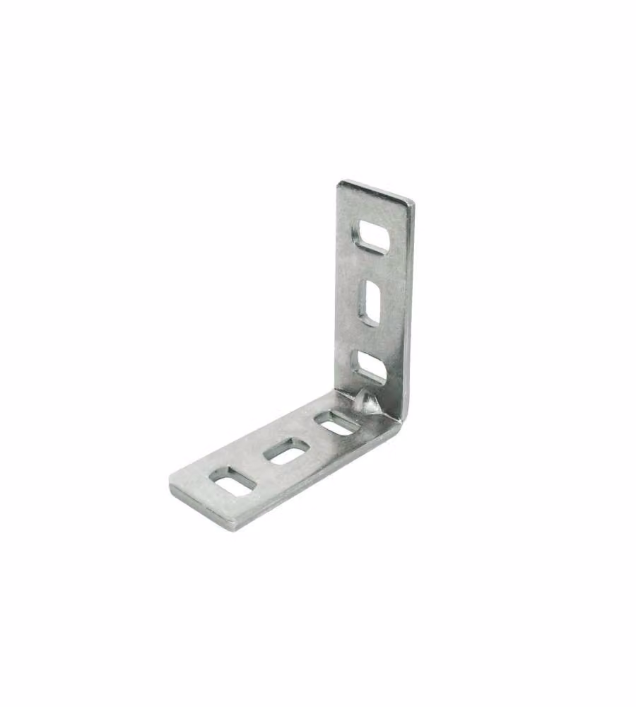 Masidef Lastrina asolata angolo 40x40x20 mm grigia 2 mm spessore Fissaggio