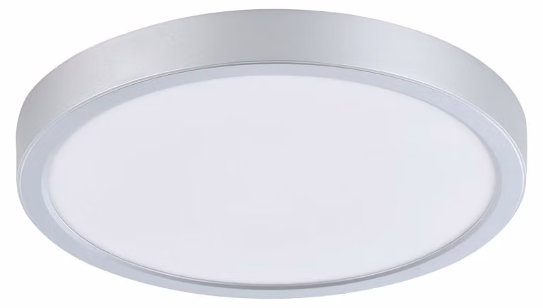 Eglo 75636 IDUN 2 LED apparecchio a plafone 15W Ø300mm Bianco argento Bianco neutro