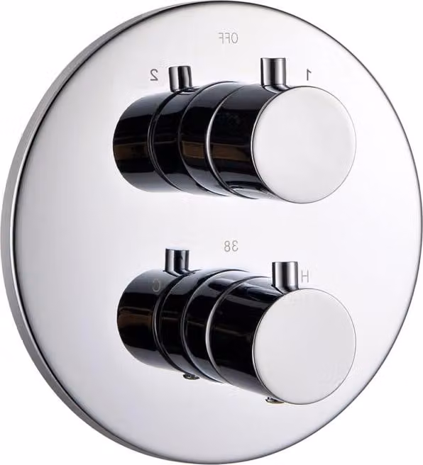 Beitz & Walz AQVATHERM Kit di montaggio pronto all'uso per termostato rotondo