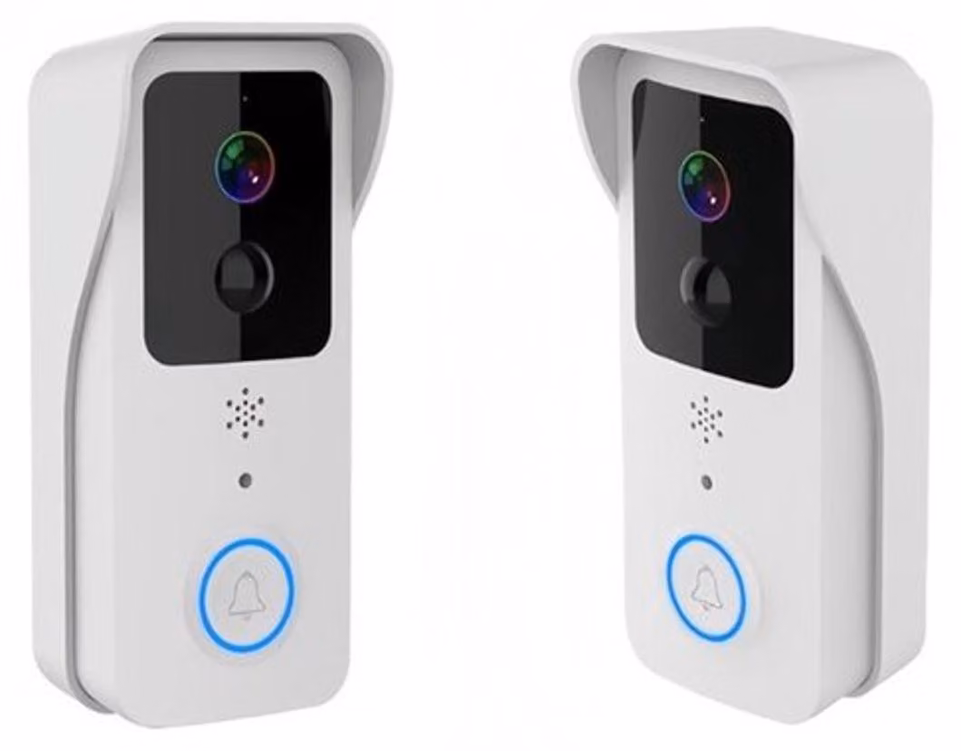 Videocitofono - 1080P HD - Visione notturna - Audio bidirezionale - Sistema di videosorveglianza Wi-Fi