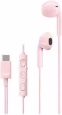 Auricolari in-ear Jvc HA FR17UC P U con microfono e connessione USB C, colore Pink