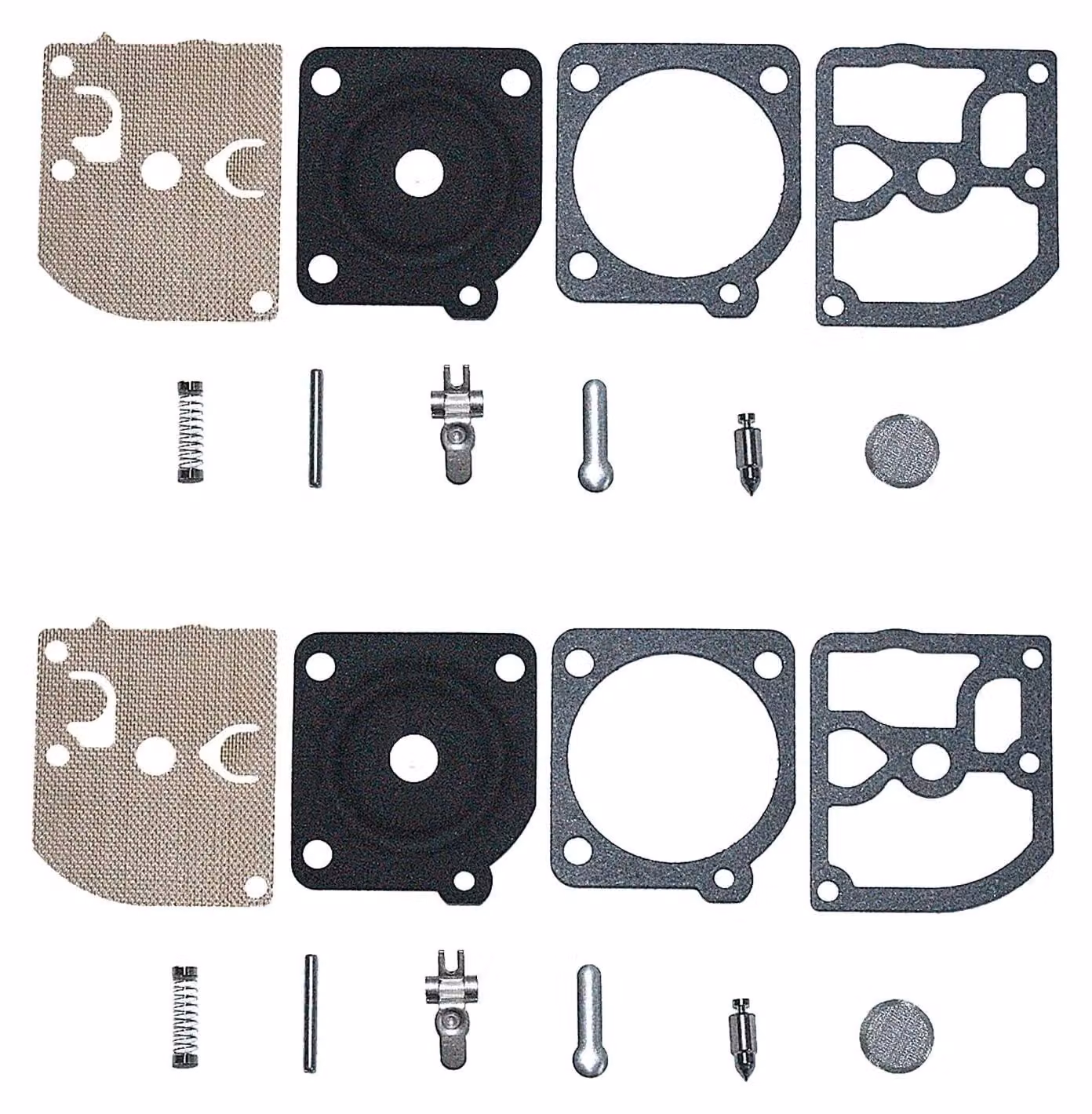 Set di riparazione carburatore per motosega - 2 pezzi