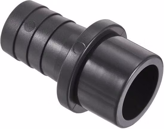 Impianto di irrigazione in PVC con valvola e rubinetto