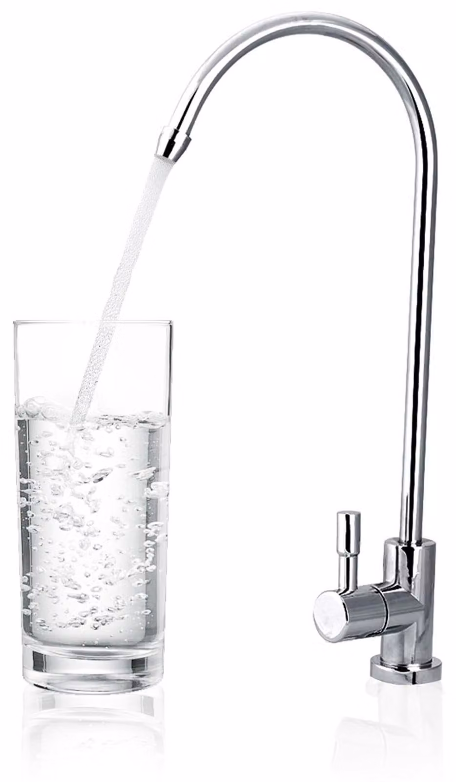 Solidchoice - Rubinetto da cucina in acciaio inossidabile con bocchetta girevole a 360°