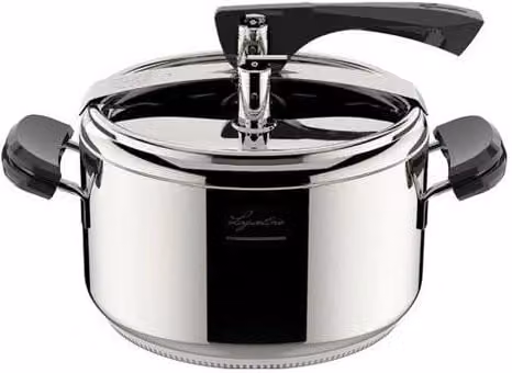 Pentola a pressione Lagostina La Classica Lagofusion in acciaio inox silver con capacità 5,0 l e diametro 22 cm