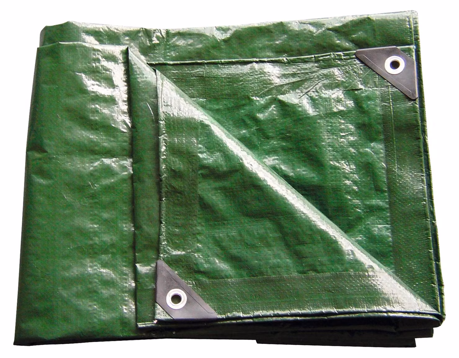 Telo in tessuto PE Kestek, dimensioni 3x5 metri, colore verde, peso 210 g/m²