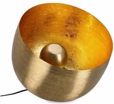 Lampada tavolo ISHAN Oro (1 luce - 28 W - E27) (36x32cm) 0826827