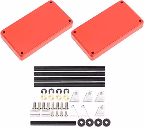 Accessori per modellini di auto, robusti e pratici, con custodia