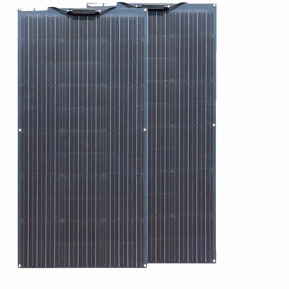 Set di pannelli solari flessibili, opzioni da 100W e 200W, alta efficienza di carica, resistente alle intemperie, modulo solare da 200 W