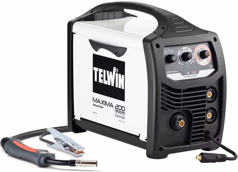 Saldatrice ad inverter da 170 A, multifunzione: MIG-MAG, Flux, brasatura, MMA e TIG DC