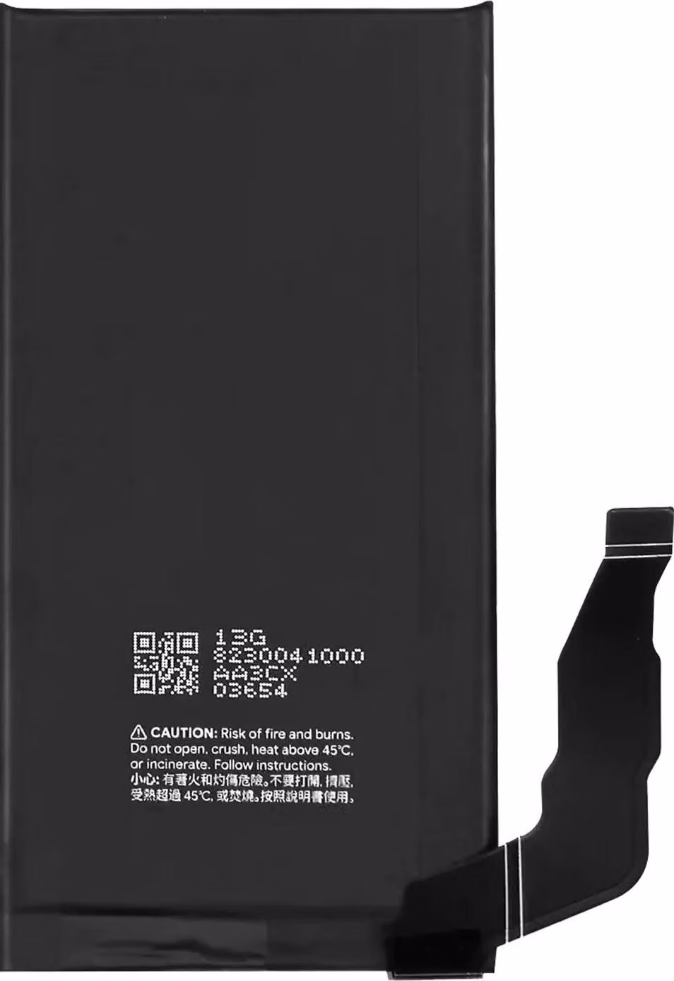 Clappio, batteria di ricambio Pixel 8a Li-ion 4492mAh 3,87V, nero