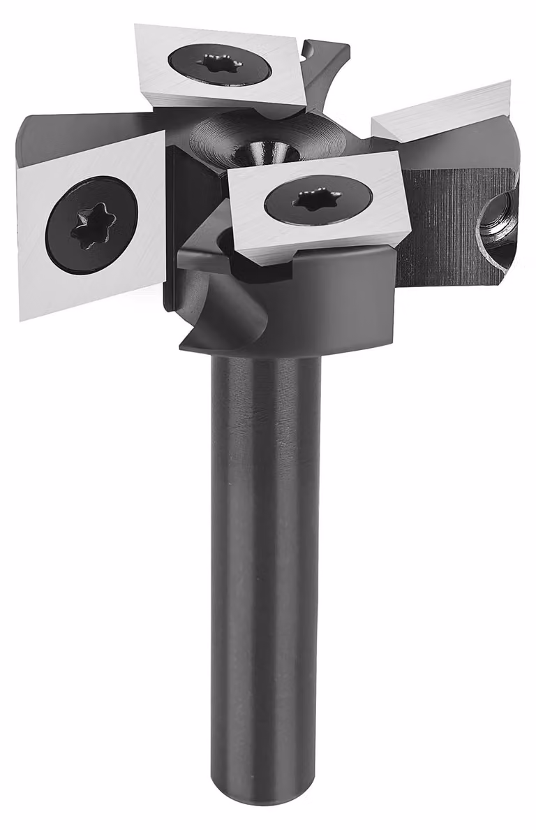 Fresatrice a mandrino da 8 mm, diametro di 38,1 mm, con inserti intercambiabili