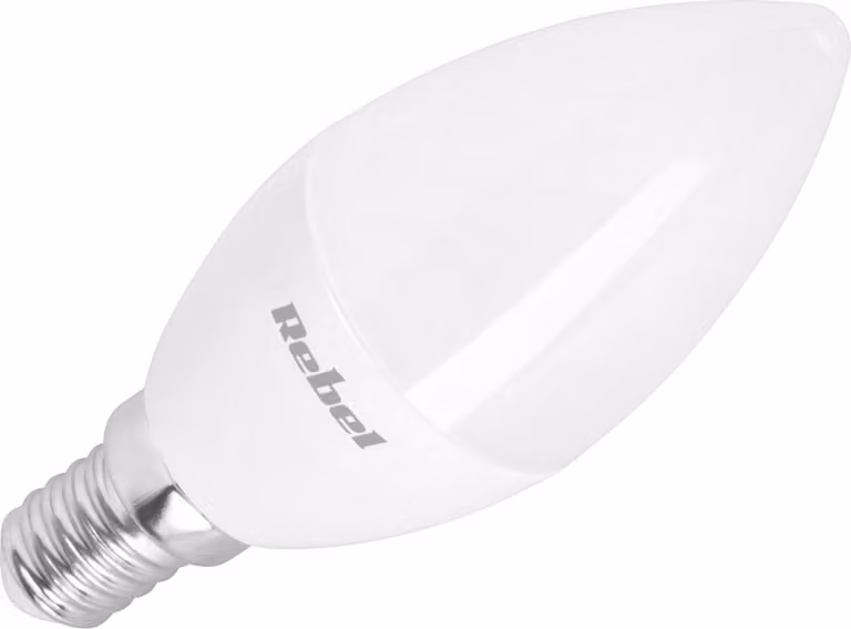 Lampadina a LED a forma di candela Rebel 8 W E14 4000 K