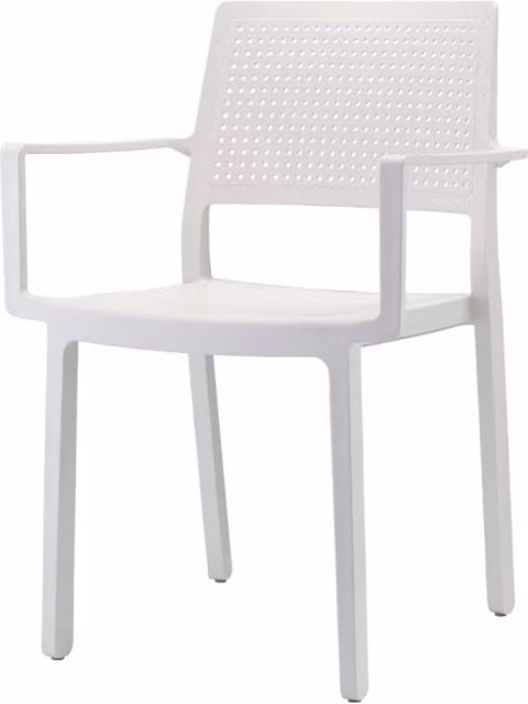 SET 4 PEZZI SEDIA EMI CON BRACCIOLI TECNOPOLIMERO MADE IN ITALY SCAB DESIGN - Lino 11