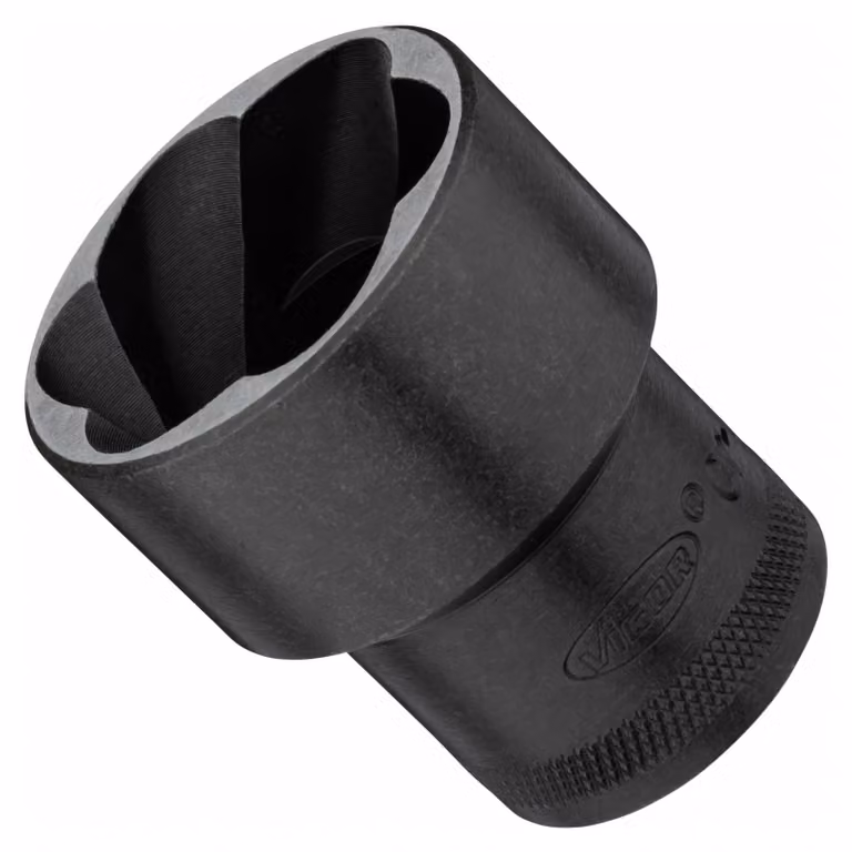 Inserto estrattore con scanalatura a spirale ∙ V3747 ∙ Cava quadrata da 1/2 pollice (12,5 mm) ∙ Profilo estrattore a vite esterna ∙ SW 32 mm