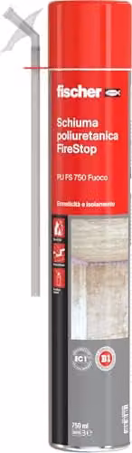 Schiuma Poliuretanica antifuoco 750 ml PU FS Fischer