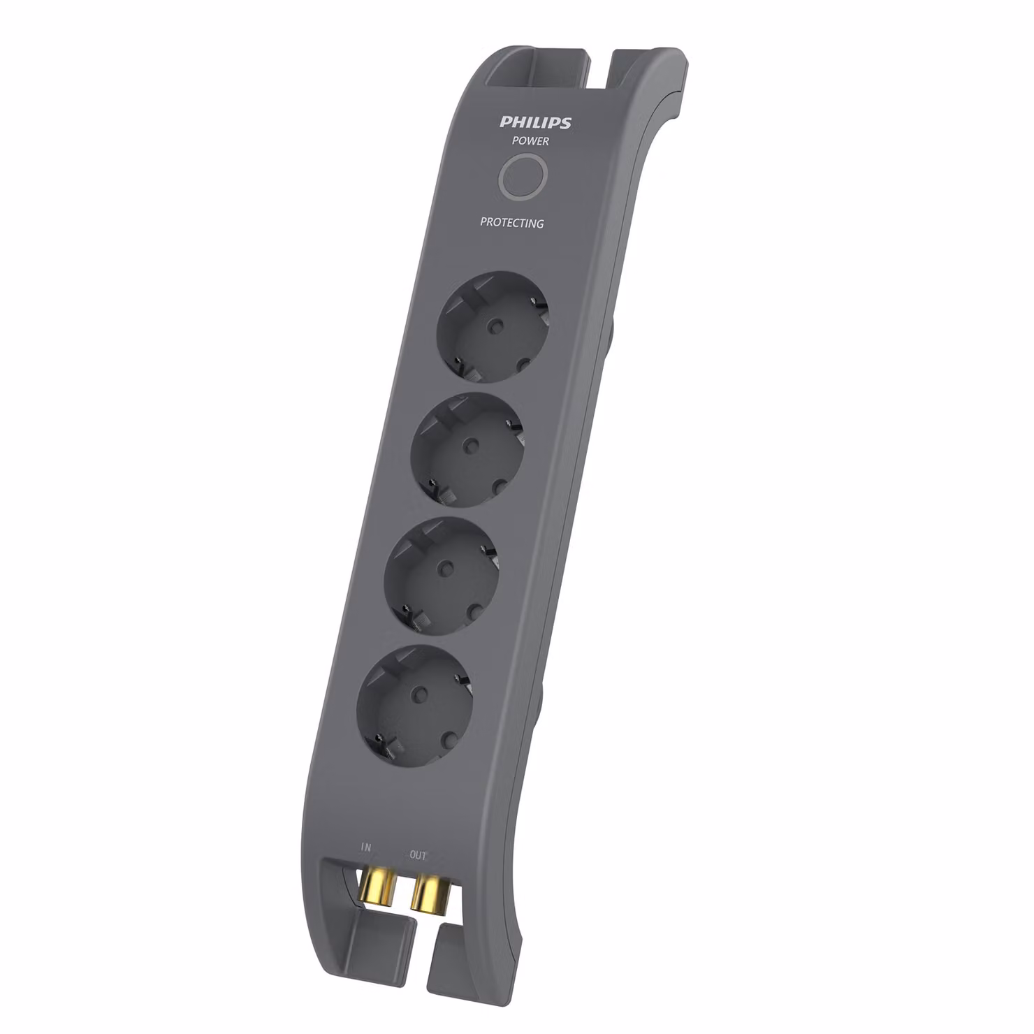 Limitatore di sovratensione Philips SPN5144A/58, nero, 2m
